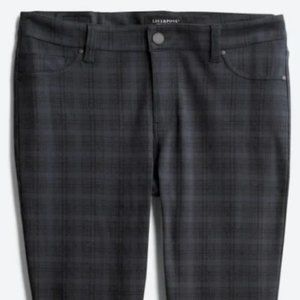 Liverpool blue plaid skinny pant from Stitch Fix size 20W